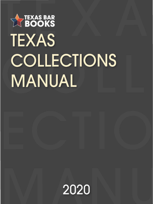 cover image of Texas Collections Manual 2020